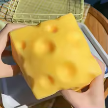 cheese squishy clay